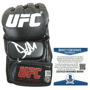 Frank Mir Signed UFC Glove Beckett BAS Authentication MMA Autographed Cert COA